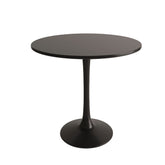 Velets 36 inch Black Tulip Dining Table